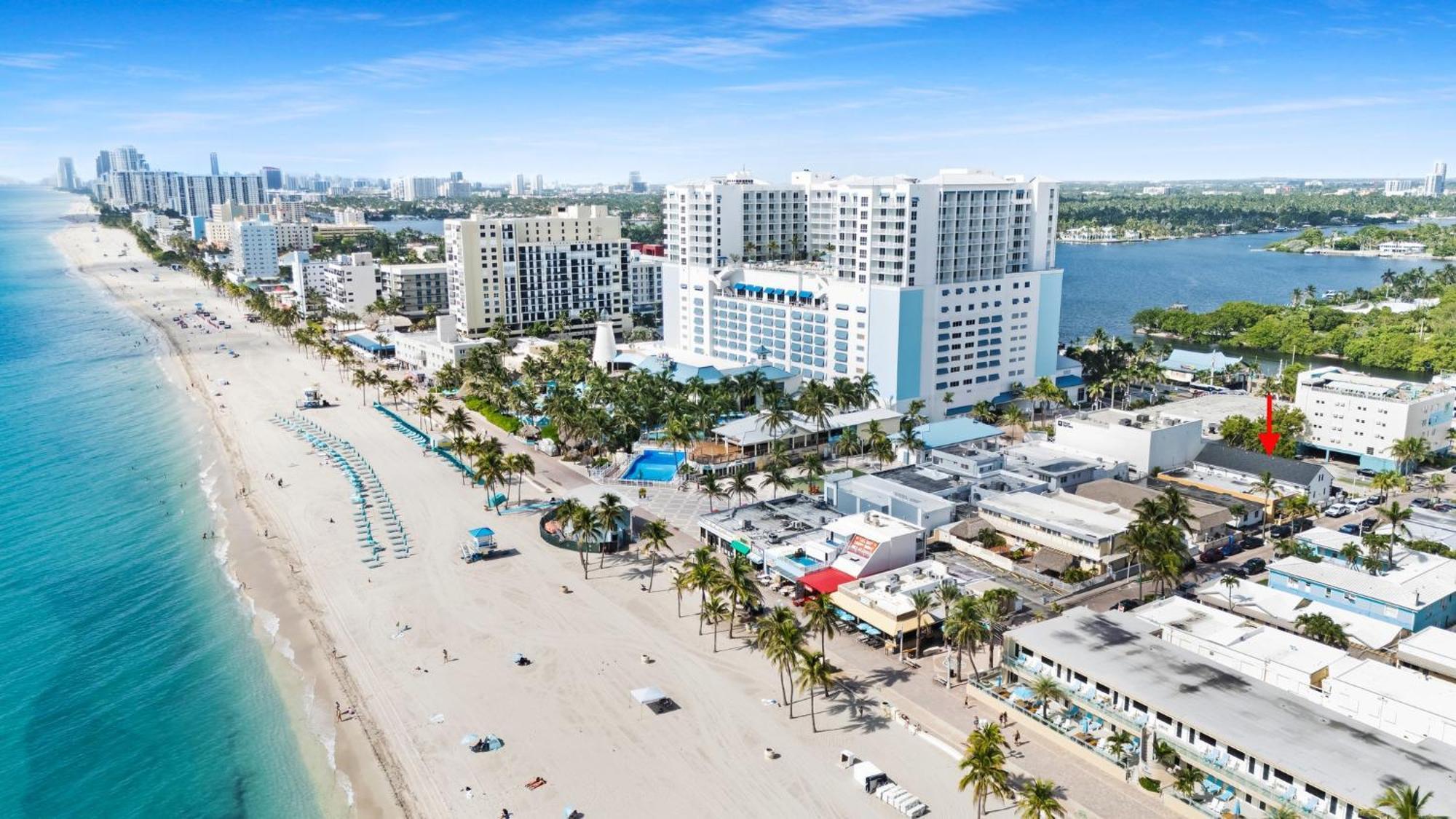 Oceanside Boutique Loft Apt Cozy Beach Unit # 7 Hollywood Exteriér fotografie